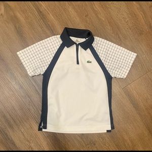 Lacoste Sport Boys Zip Collar Polo Shirt